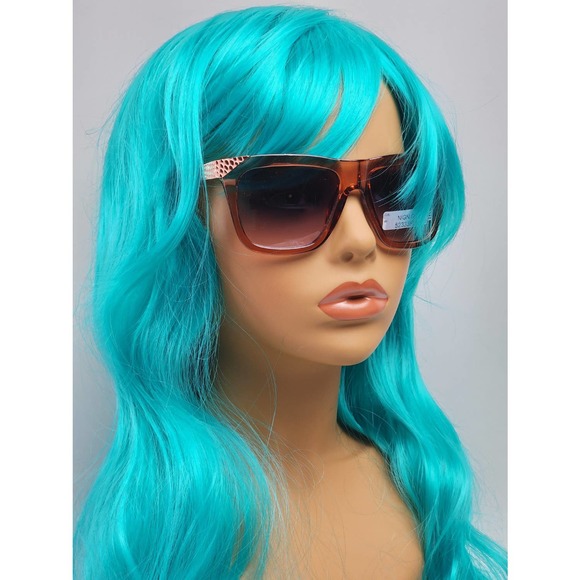 Foster Grant Full Classic Rose Gold / Pink 3D Snake Deco Sunglasses 52333FGX616 - Picture 2 of 11